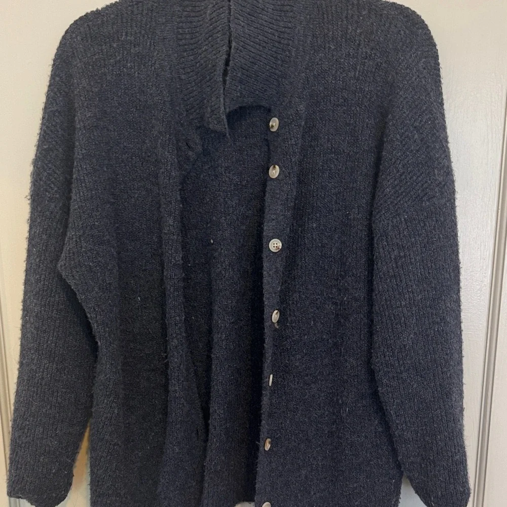 Central Park West Navy Sweater - Picture 2 of 3